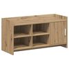 vidaXL Batu skrynia 100 x 39,5 x 51 cm Apdirbta mediena