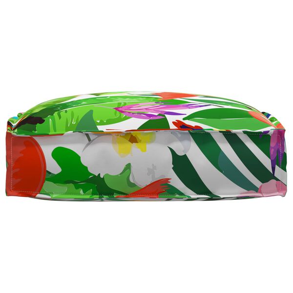 vidaXL Pagalvėlė Gėlių Įvairiaspalvis 50 x 50 x 12 cm Oksfordo audinys