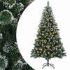 vidaXL Dirbtinė Kalėdų eglutė 120 cm 150 LED &Scaron;ilta balta