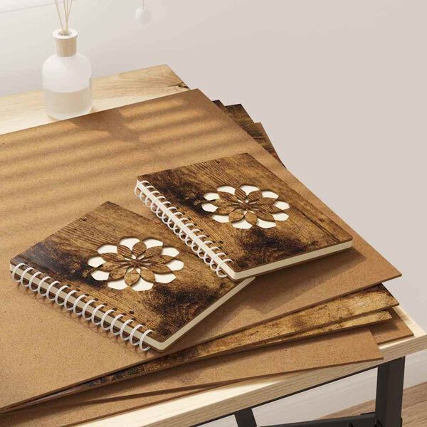 vidaXL Dekoratyvinės Panelės 50 pcs Rūkyta ąžuolas 40 x 60 x 0.27 cm