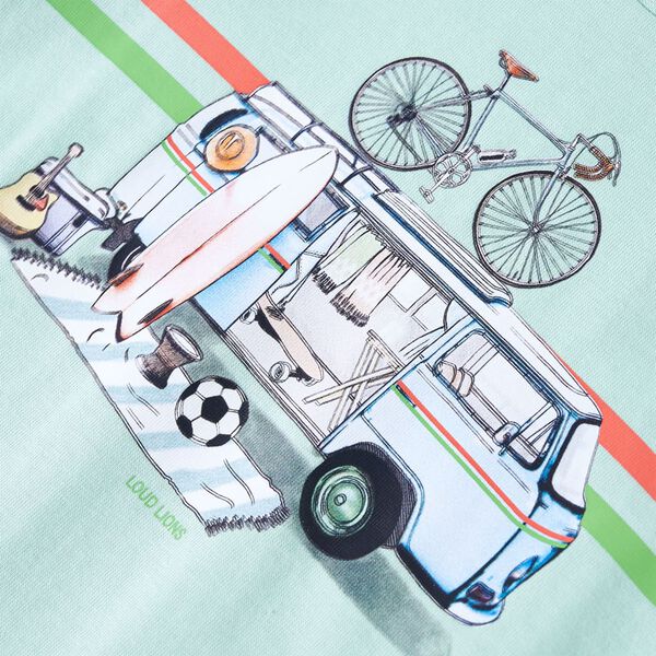 Vaiki&scaron;ki mar&scaron;kinėliai, &scaron;viesiai mėtinės spalvos, 140 dydžio