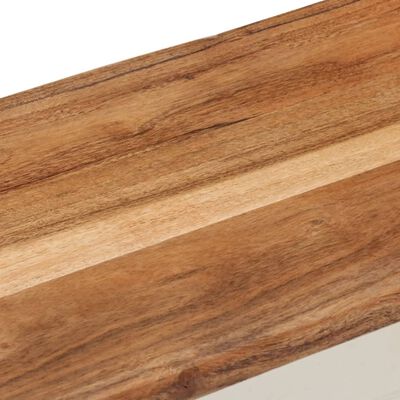 vidaXL Daiktadėžė, 110x30x40cm, akacijos medienos masyvas