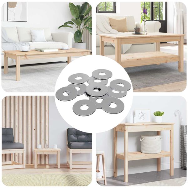 vidaXL Plovimo įrankiai 9000 pcs Sidabro Geležis