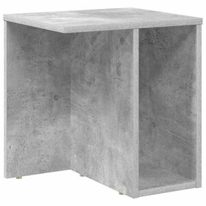 vidaXL Žurnalinis staliukas Betono pilka 37 x 32 x 40 cm
