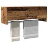 vidaXL Spinta Old Wood 100x32,5x35 cm Engineered Wood