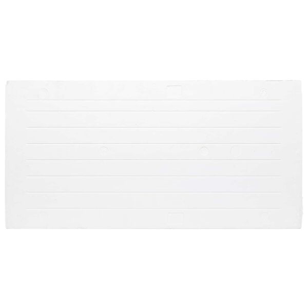 vidaXL Sienų plok&scaron;tės 10 pcs Raudona ir balta 100 x 50 cm EPS putos