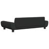 vidaXL Lova &scaron;unims, juodos spalvos, 100x54x33cm, aksomas