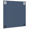 vidaXL Sieninis veidrodis Kvadrato 60 x 60 cm grūdintas stiklas