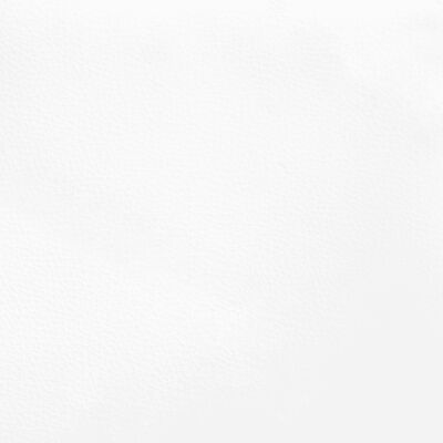 vidaXL Lova su spyruoklėmis ir čiužiniu, balta, 80x200cm, dirbtinė oda
