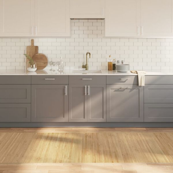 vidaXL Kilimas, &scaron;viesus natūralus, 100x400cm, bambukas, stačiakampis