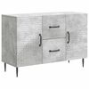 vidaXL Kabalas Betono pilka 89 x 34,5 x 60 cm Apdirbta mediena