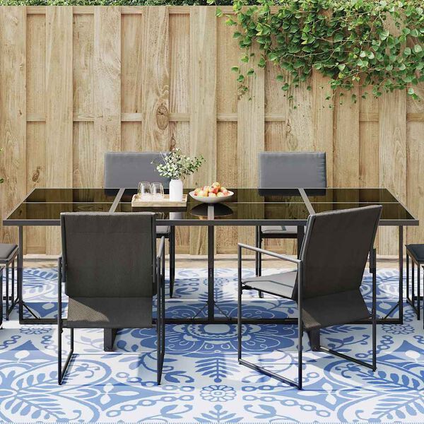 vidaXL Lauko kilimas ARAKIL Žydra 300 x 400 cm PP