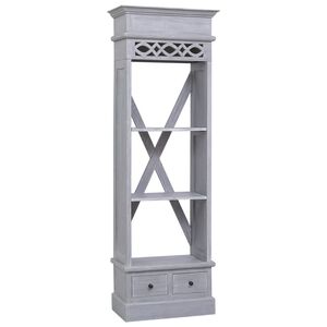 vidaXL Komoda, 60x30x175cm, raudonmedžio medienos masyvas