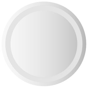 vidaXL LED vonios veidrodis Skaidrus &Oslash; 40 cm grūdintas stiklas