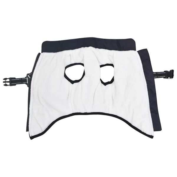 vidaXL &Scaron;uns Kailinis Jūrinė mėlyna L36 Fleece ir poliesteris