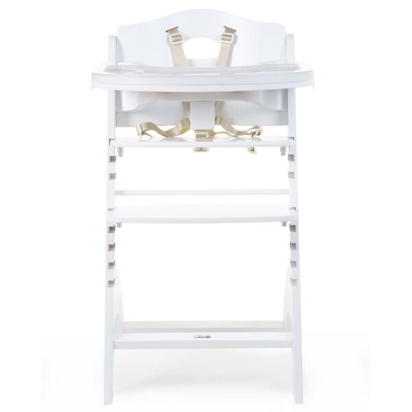 CHILDHOME 2-1 Maitinimo kėdutė Lambda 3, baltos spalvos
