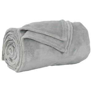 vidaXL Antklodė Pilka 130 x 150 cm 0.51 kg Flysas
