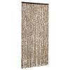 vidaXL Užuolaida nuo vabzdžių, smėlio ir ruda, 100x220cm &scaron;enilis