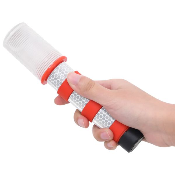 vidaXL Elektroniniai kelio žibintai, 2vnt., 10,5x8x21cm