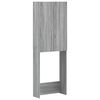 vidaXL Tualeto spintelė ARNHEM Pilka Sonoma 66 x 25,5 x 190 cm