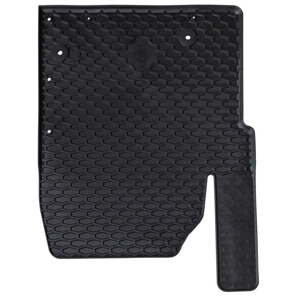 vidaXL Automobilių kilimėlis 3 pcs Juodas tinka TRANSIT CUSTOM 2023-