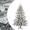 vidaXL Dirbtinė kalėdinė eglutė su rutuliuku 150 cm 150 LED