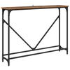 vidaXL Konsolinis stalas Senovinis medis 102 x 23 x 75 cm