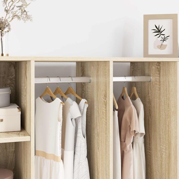 vidaXL Spintos strypas 2 pcs Sidabro 764 x 15 x 29 mm