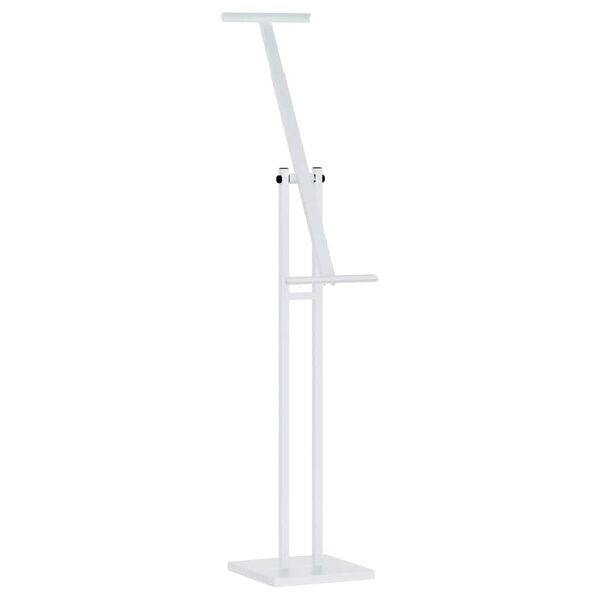 vidaXL Prekybos parodos stendai Balta 26,5 x 26,5 x 127 cm Plienas