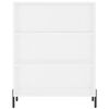 vidaXL Komoda, baltos spalvos, 69,5x32,5x180cm, apdirbta mediena
