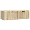 vidaXL Sieninė TV spintelė Sonoma ąžuolas 98 x 41 x 30 cm