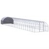 vidaXL Lauko narvas vi&scaron;čiukams, 3x20x2m, galvanizuotas plienas