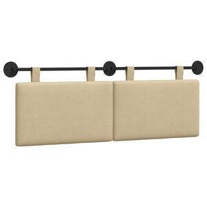 vidaXL Kabantysis galvūgalis &Scaron;viesiai žalia pilka 150 x 55 x 5 cm