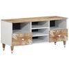 vidaXL televizoriaus spintelė 100x33,5x46 cm Masyvo Mango