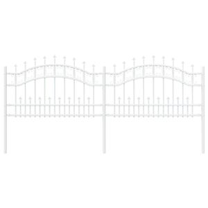 vidaXL Sodo tvora KAMPEN 240 x 118 cm Balta