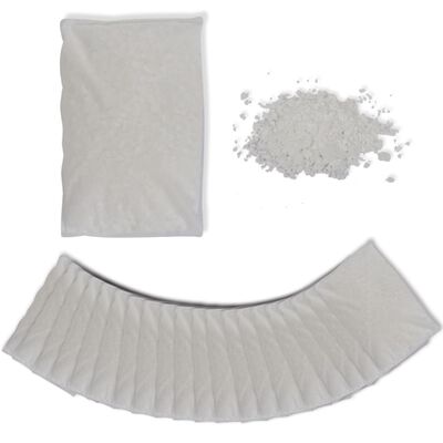 vidaXL Deskanto kalcio chlorido papildymo maišai, 20 vnt. 20 kg