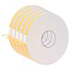 vidaXL Savigautinė putų juosta 5 pcs Balta 20mm x 10m CR putplastis