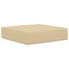 vidaXL Lauko Sėdimosios Pagalvė Smėlio 40 x 40 x 8 cm 100% poliesteris