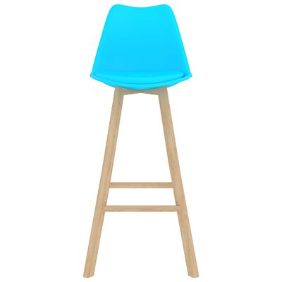 vidaXL Baro baldų komplektas, 5 dalių, mėlynas (287251+2x287262)