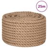vidaXL Džiuto virvė, 25m ilgio, 20mm storio