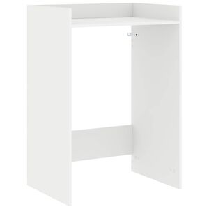 vidaXL Skalbimo ma&scaron;inos spintelė su saugykla Balta 67,5 x 48 x 97 cm