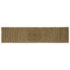 vidaXL Kilimas Juoda 60 x 250 cm Džiutas