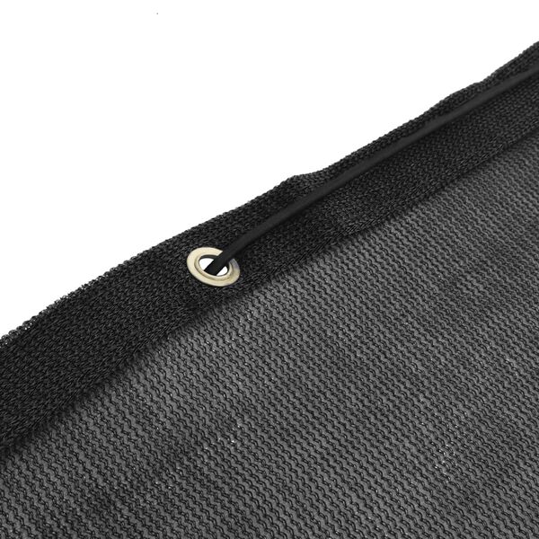 vidaXL Tinklas konteineriui, juodos spalvos, 4x9 m, HDPE