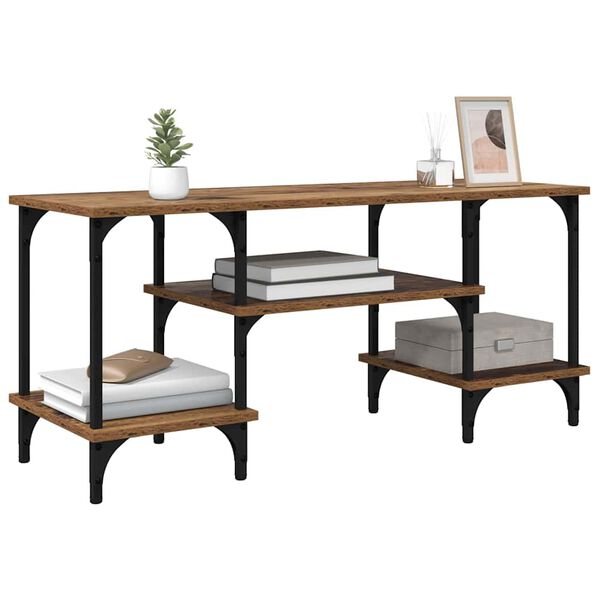 vidaXL Televizoriaus spintelė Senovinis medis 102 x 35 x 45,5 cm