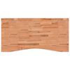 vidaXL Ra&scaron;omojo stalo stalvir&scaron;is, 110x(50-55)x2,5cm, bukmedžio masyvas