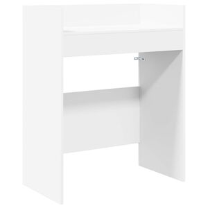 vidaXL DJ stalas Balta 102 x 45 x 102 cm Apdirbta mediena