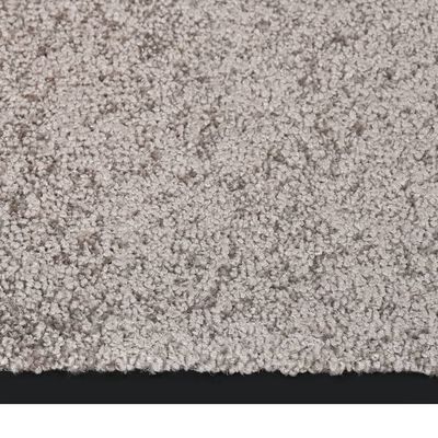vidaXL Durų kilimėlis, pilkos spalvos, 40x60cm