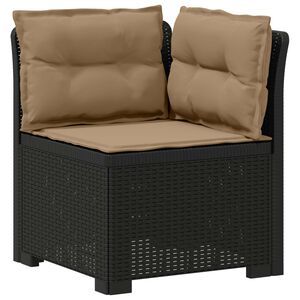 vidaXL 1-Vietis Sodo Sofas su Pagalvėlėmis, Atrodo kaip Ratano PP