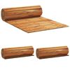 vidaXL Sodo takas 3 vnt. Natūrali 200 x 50 cm Kietos akacijos mediena