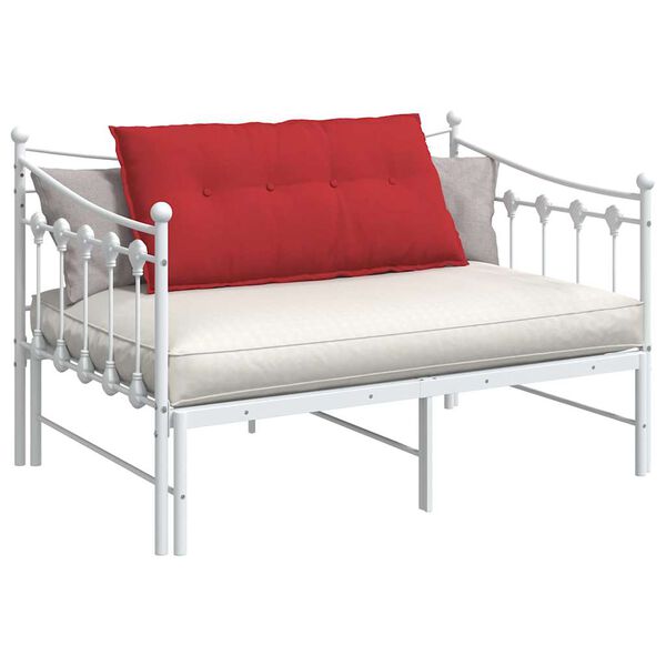 vidaXL Apsaugos Pagalvė Raudona 100 x 19 x 50 cm audinys